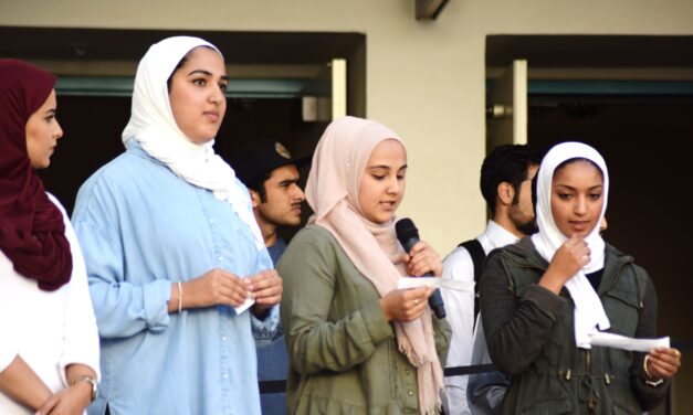 SDSU Students Rally Against Islamophobia