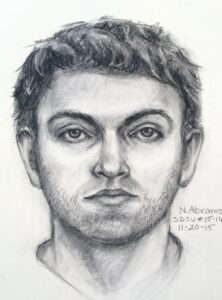 Suspect in attack of San Diego State University Muslim student.