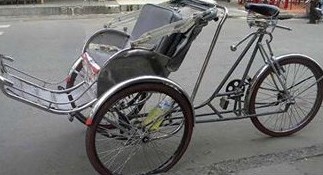 Thieves Steal Vietnamese Cyclo Bicycle