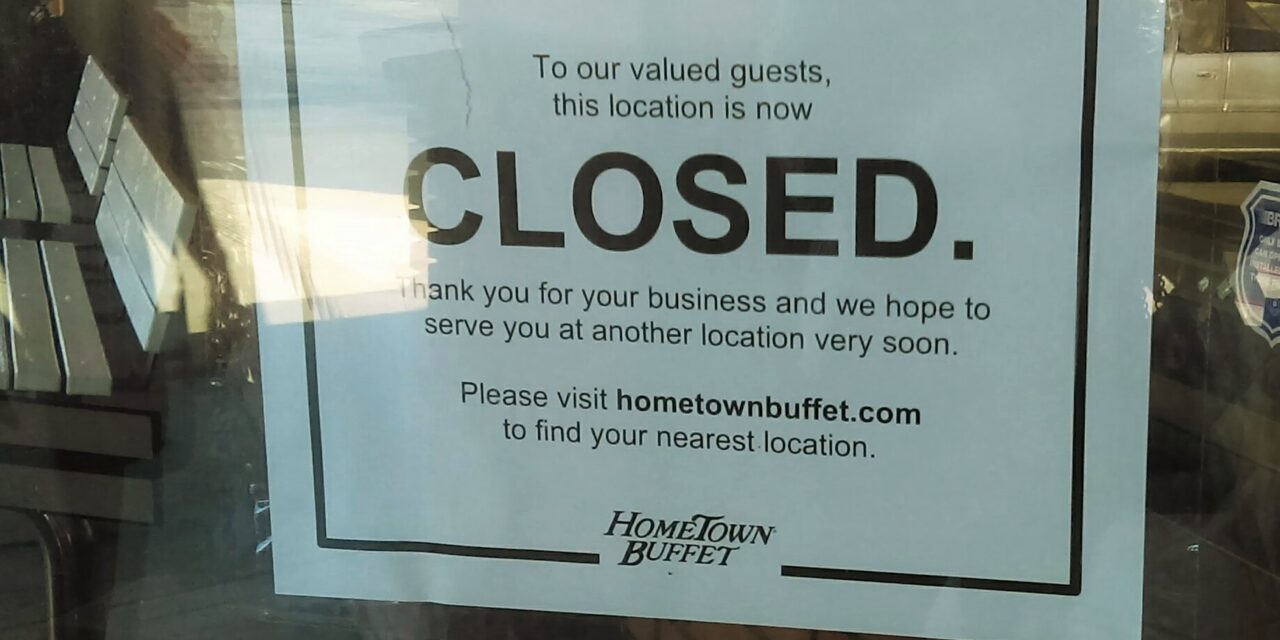 Hometown Buffet Closes San Diego County Locations