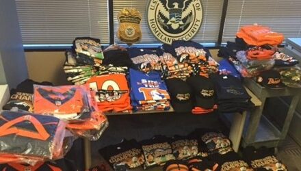 ICE Seizes Counterfeit NFL Items During Post-Game Denver Broncos’ Rally