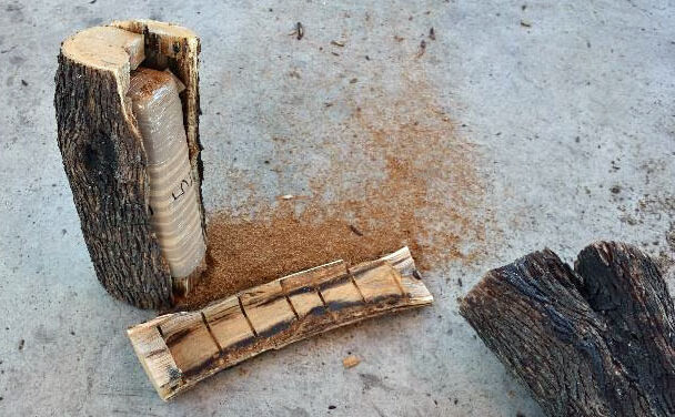 Customs And Border Protection Officers Seize Marijuana Inside Of Firewood
