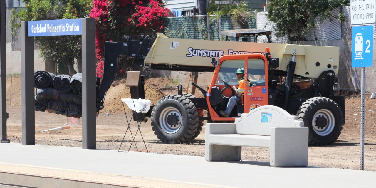 Work Begins On Poinsettia Station Improvements Project