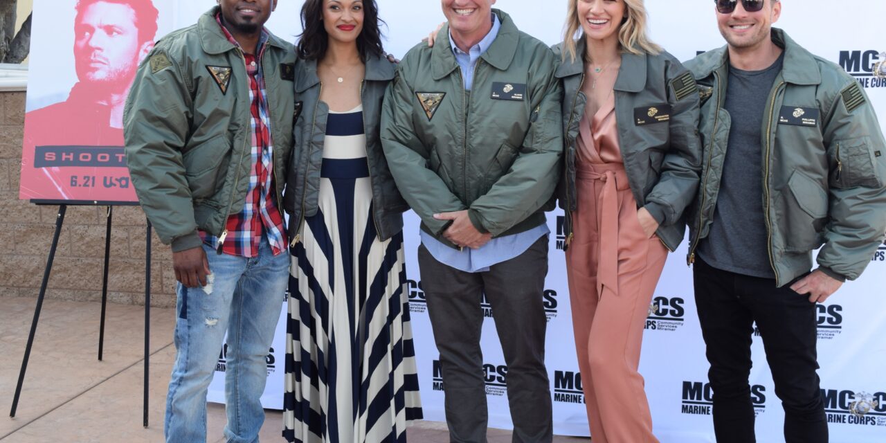 Cast Of USA Network’s “Shooter” Visit MCAS Miramar For Exclusive Screening