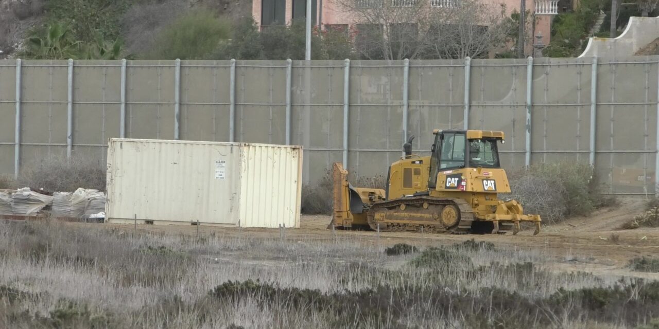 Construction Begins On San Diego Secondary Wall