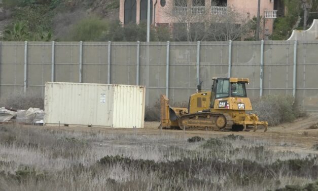 Construction Begins On San Diego Secondary Wall