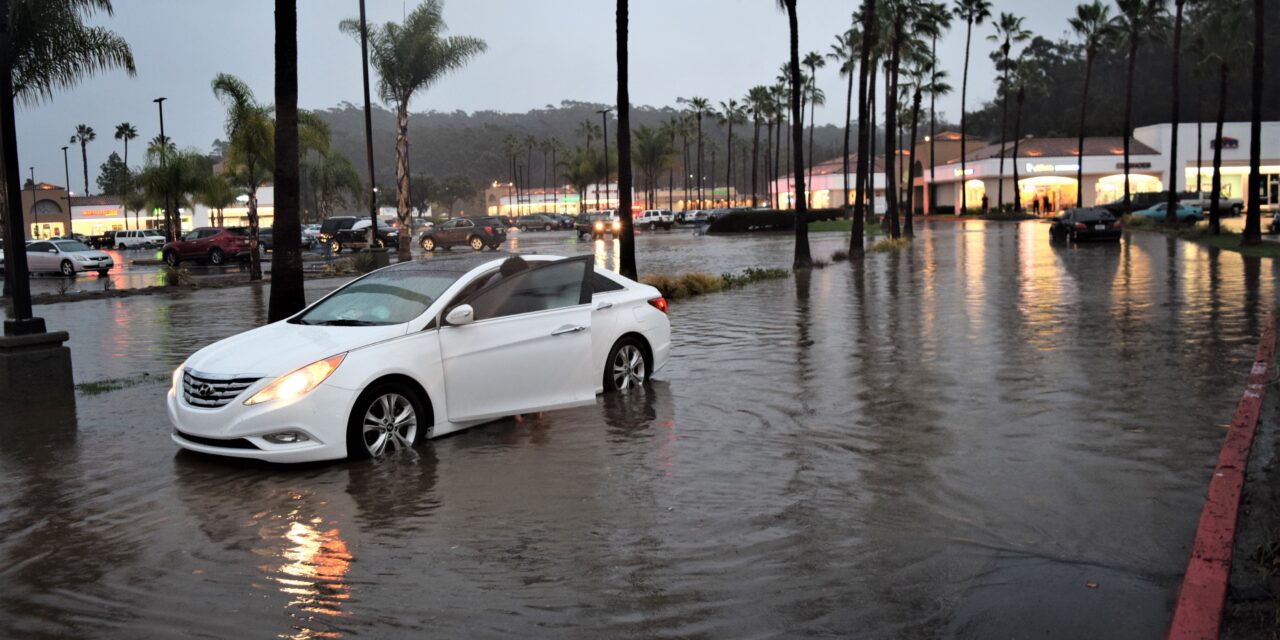 Thunderstorms Dump Heavy Rains In North County