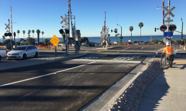 Second Railroad Track Now In Service In Cardiff-By-The-Sea