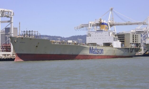 Coast Guard Continues Response To Sheen Reported From Container Ship In Oakland