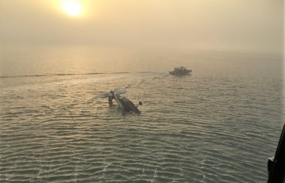Coast Guard, partner agencies respond to plane crash in Humboldt Bay