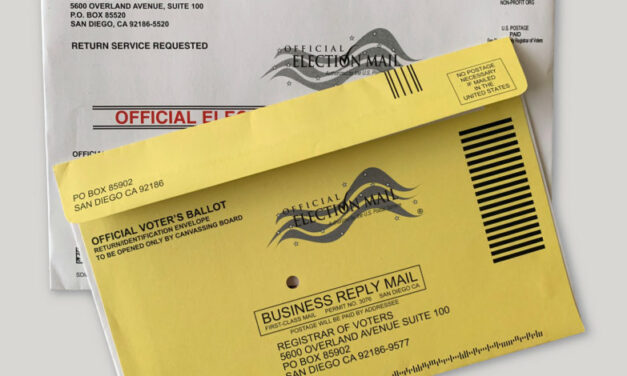 Voters can  drop-off their mail ballot at 61 sites before Election Day