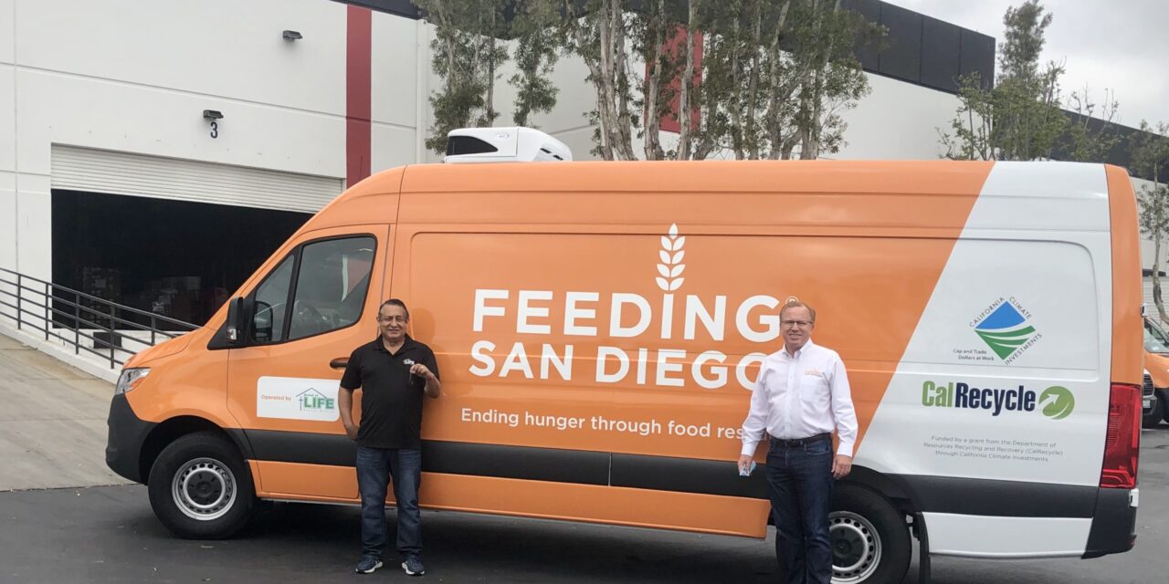 Feeding San Diego awards new food rescue van to Bread of Life Rescue Mission