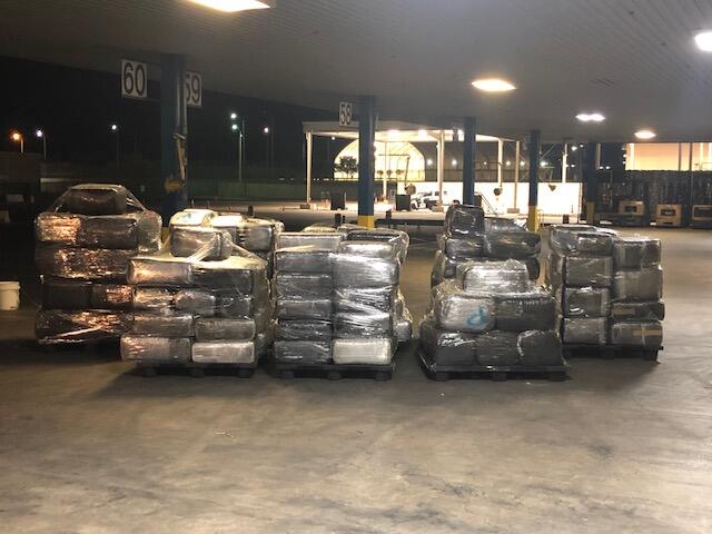 Border Protection officers  seize over $920,000 in marijuana within commercial shipment