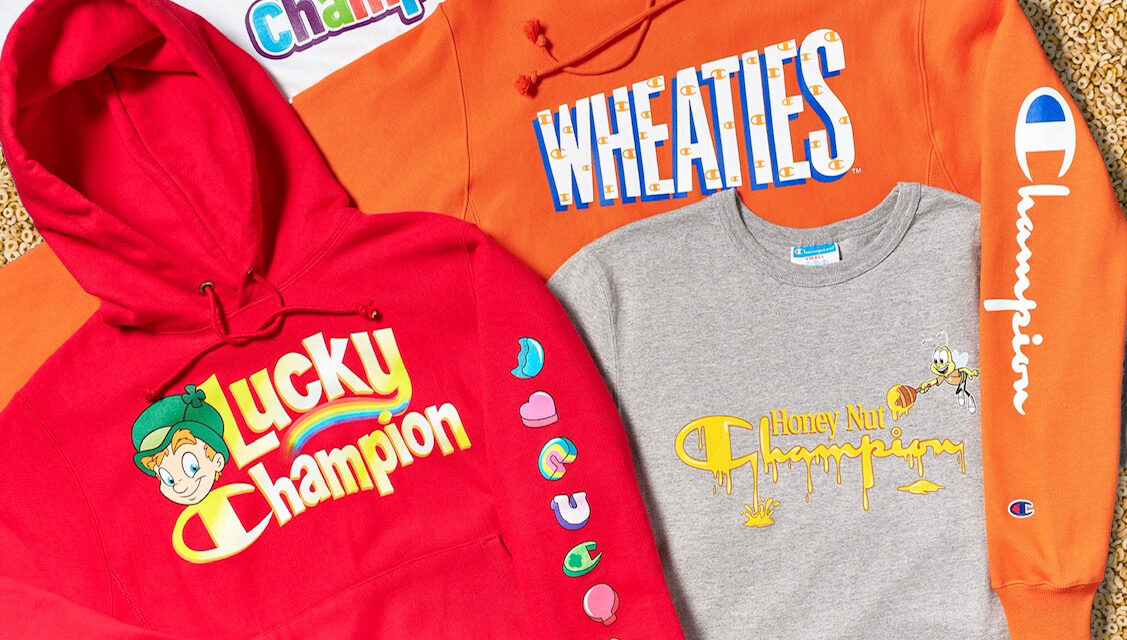 Champion athleticwear and General Mills bring beloved cereals to life with new collection