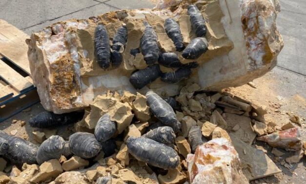 Feds bust open quartz boulders to seize cocaine and methamphetamine cemented inside