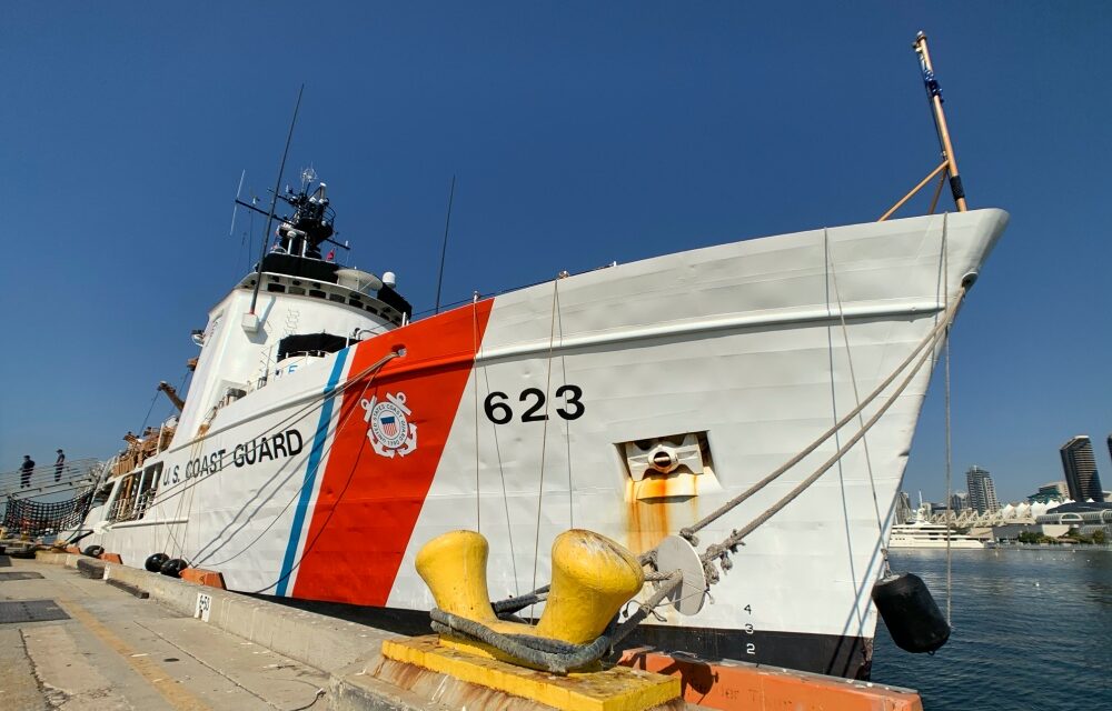 Coast Guard crew offloads more than $67 million of cocaine in San Diego