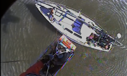 Coast Guard rescues 3 adults, 2 dogs from a stranded boat near San Francisco bay area