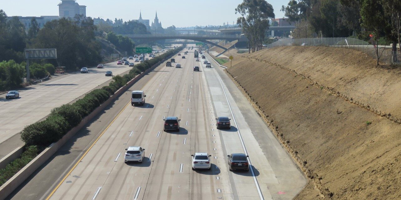 New southbound I-5 exit-only lane opens at La Jolla Village Drive