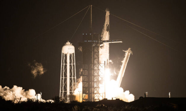 NASA’s SpaceX Crew-1 astronauts headed to International Space Station