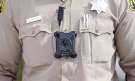 Deputies equipped with body cameras at Las Colinas Detention and Reentry Facility