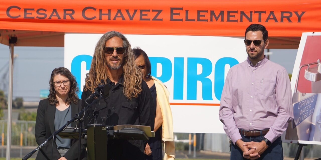 San Diego Unified partnerships expand clean water effort at Cesar Chavez Elementary School