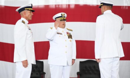 Coast Guard welcomes new Sector San Diego commanding officer at change of command ceremony