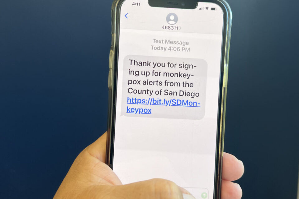 County launches monkeypox text message alert system for residents