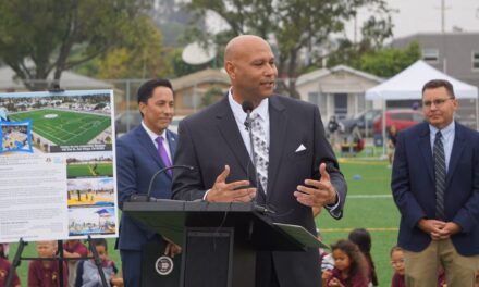San Diego, school district, and SD Loyal celebrate Stockton joint-use soccer field