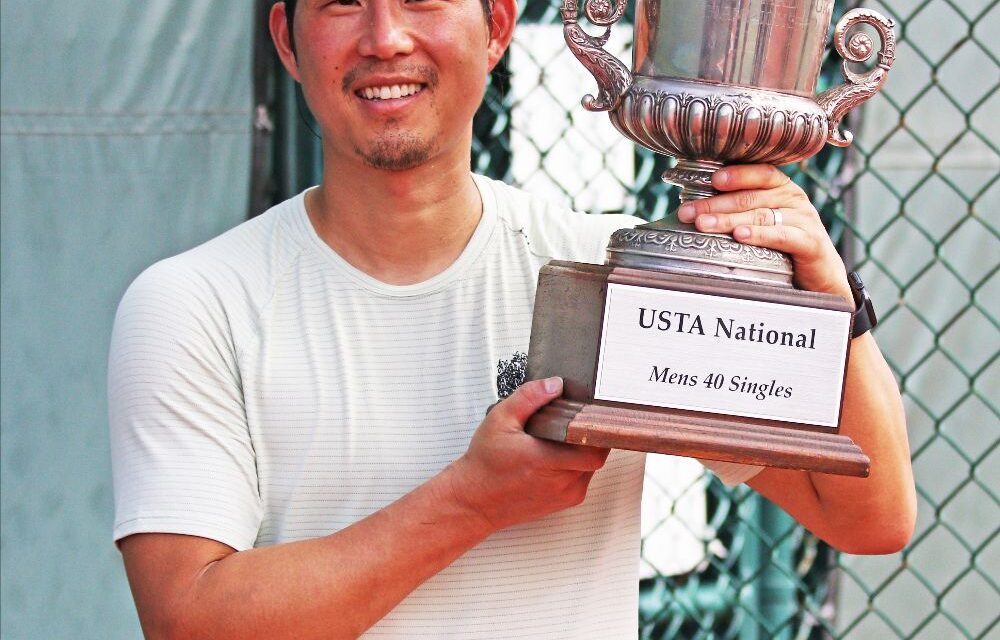 Top-Seeded Henry Choi crowned USTA National 40 Hard Court Men’s Singles Championship