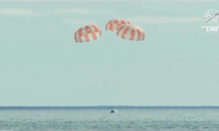 NASA’s Orion returns to Earth after historic moon mission