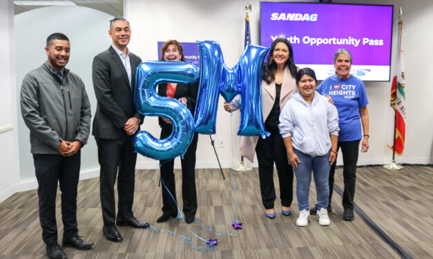 SANDAG Youth Opportunity Pass hits milestone with 5 million rides