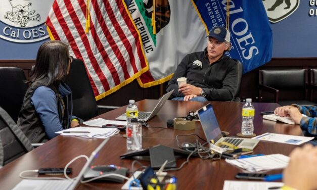 Gov. Newsom receives updates on storms emergency response
