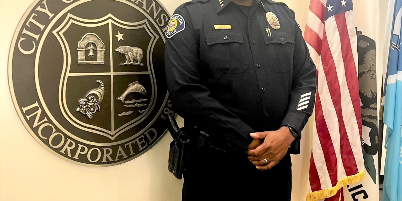 Oceanside appoints Kedrick Sadler as the city’s next police chief 