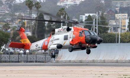 Coast Guard search for three people after plane crash near San Clemente Island