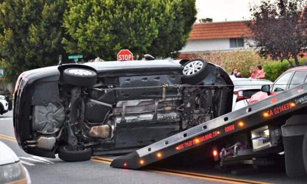 Woman suffers minor injuries in vehicle collision