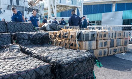 Coast Guard offloads around $158 million worth of narcotics