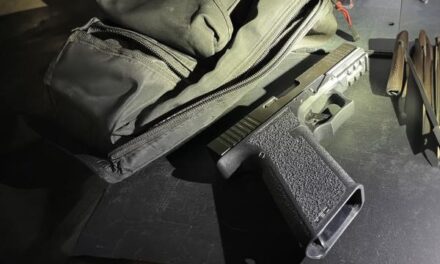 Man arrested for possessing ghost gun during a traffic stop