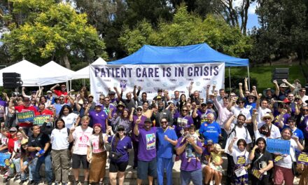 Healthcare workers rally for better working conditions, patient care
