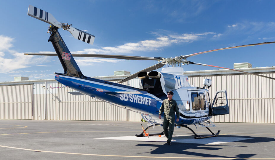 Sheriff’s Dept. unveils newest fire and patrol helicopters
