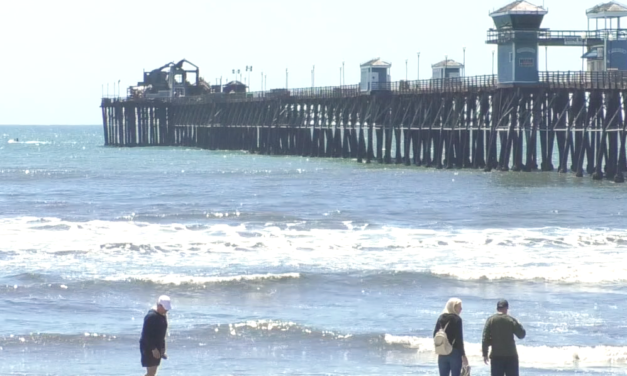 Oceanside Pier water contact closure lifted after fire damage