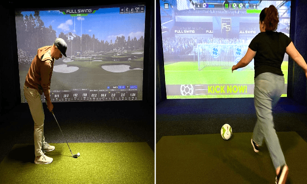 AleSmith Brewing debuts new golf simulators at Miramar facility
