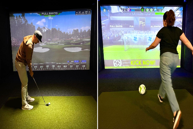 AleSmith Brewing debuts new golf simulators at Miramar facility