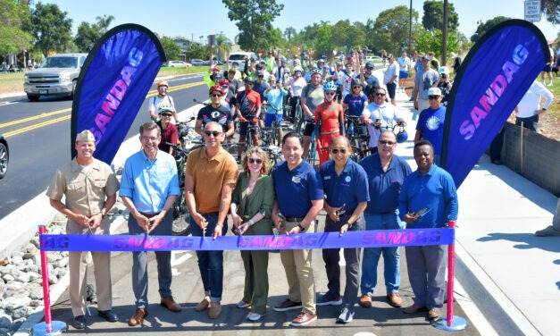 SANDAG celebrates opening of new Pershing Bikeway