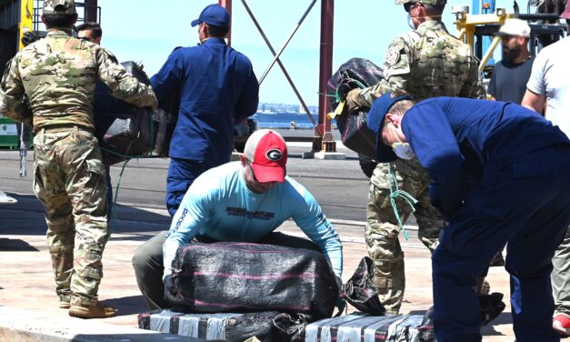 Coast Guard and Royal Canadian Navy offload $44.2M in drugs in San Diego