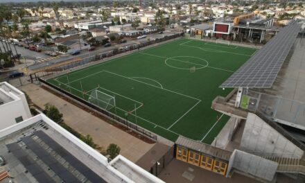 Wilson Middle School score big with new joint-use soccer field
