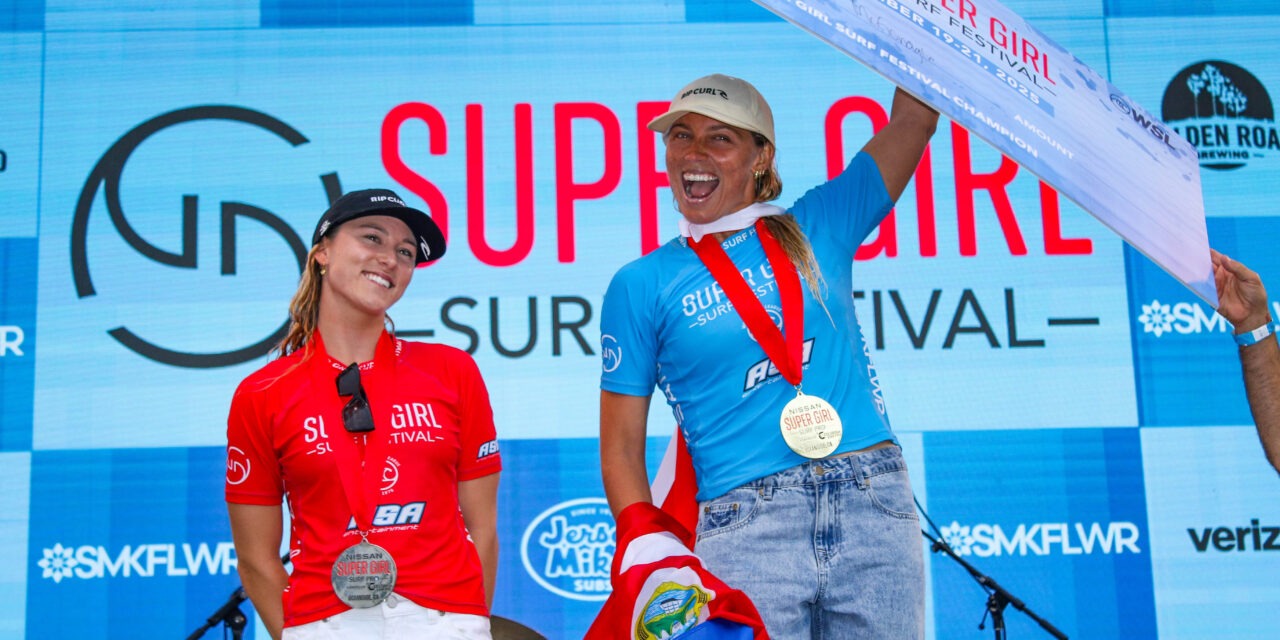 Costa Rica’s McGonagle wins first International Super Girl Surf Pro title
