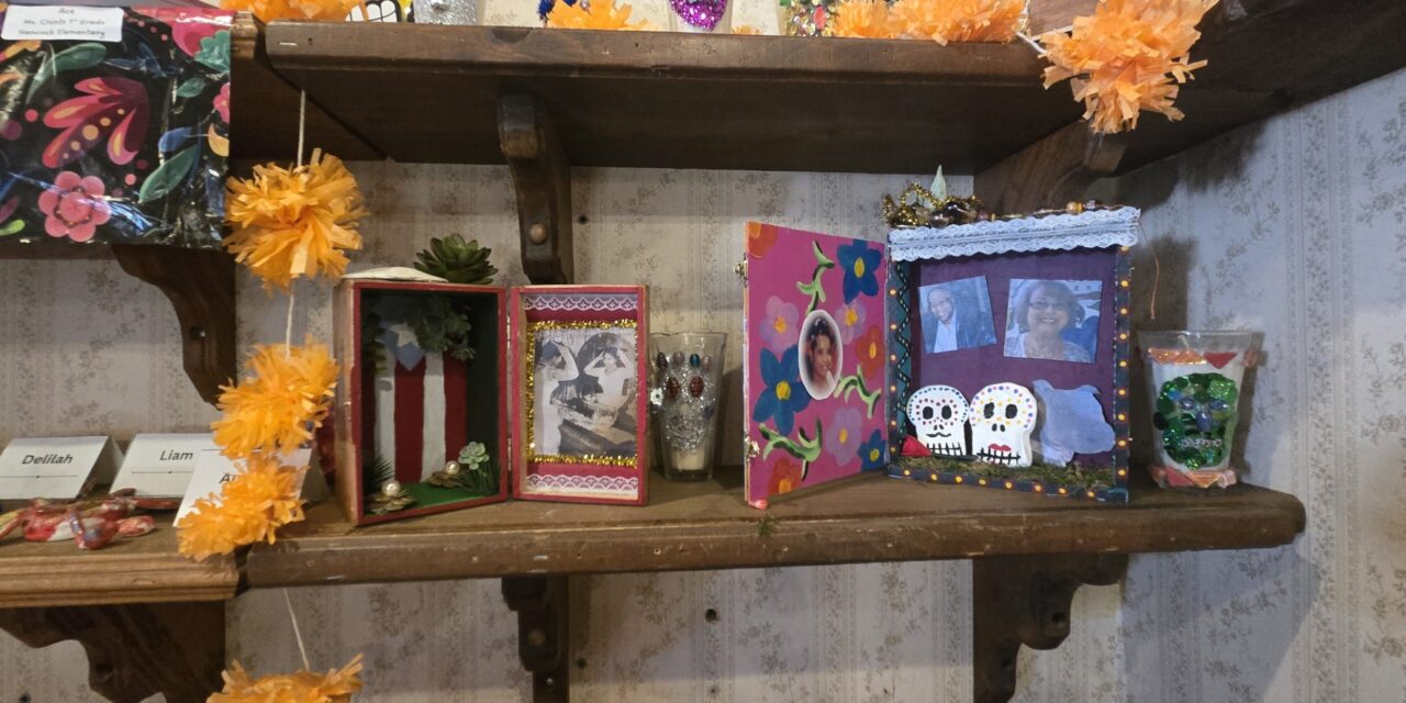 SD Unified students exhibit Dia de los Muertos artwork in Old Town 