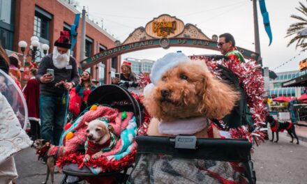 Gaslamp Holiday Pet Parade and Pub Party spread festive cheer