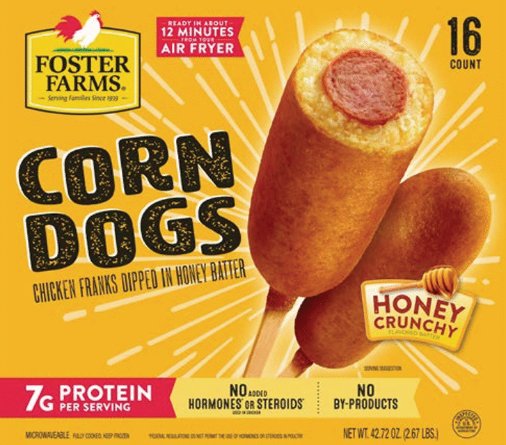 Foster Farms recalls chicken corn dogs over contamination concern