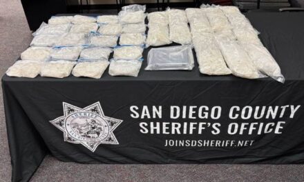 Traffic stop in Vista leads to seizure of 40 pounds of meth 